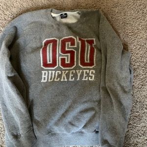 Ohio state gray sweatshirt